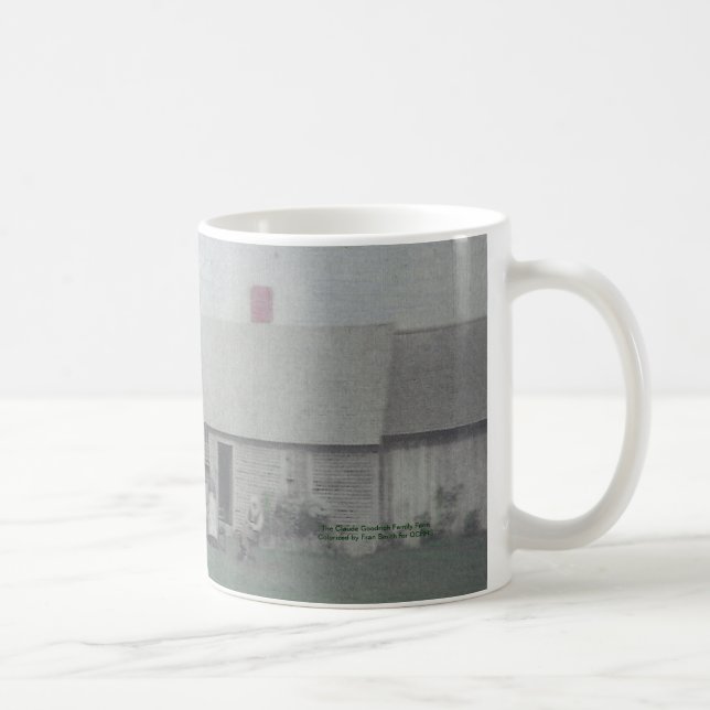 The Claude Goodrich Farm - Bingham, Maine Coffee Mug (Right)