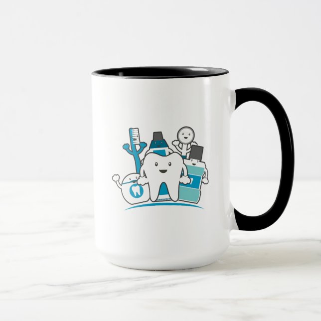 The Clean Teeth Gang Mug (Right)
