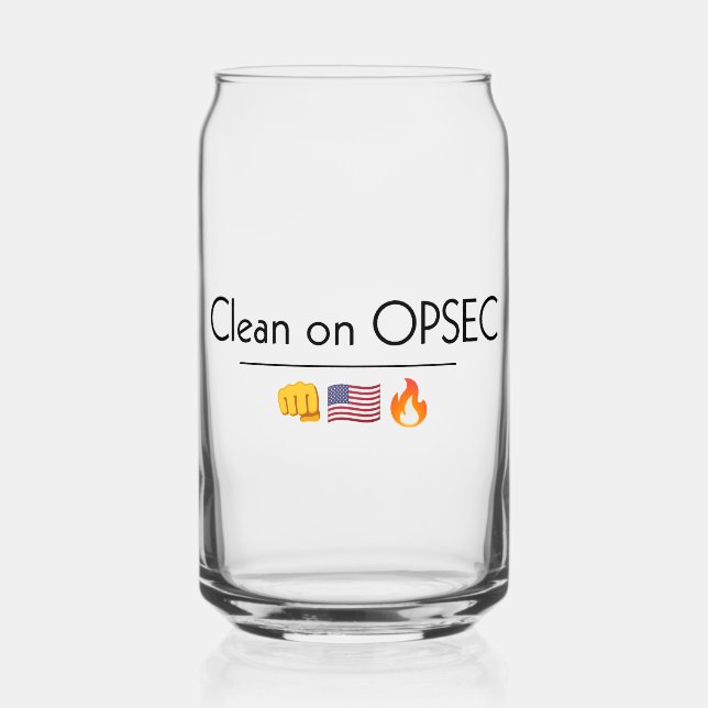 The Cleanest Glass (Front)