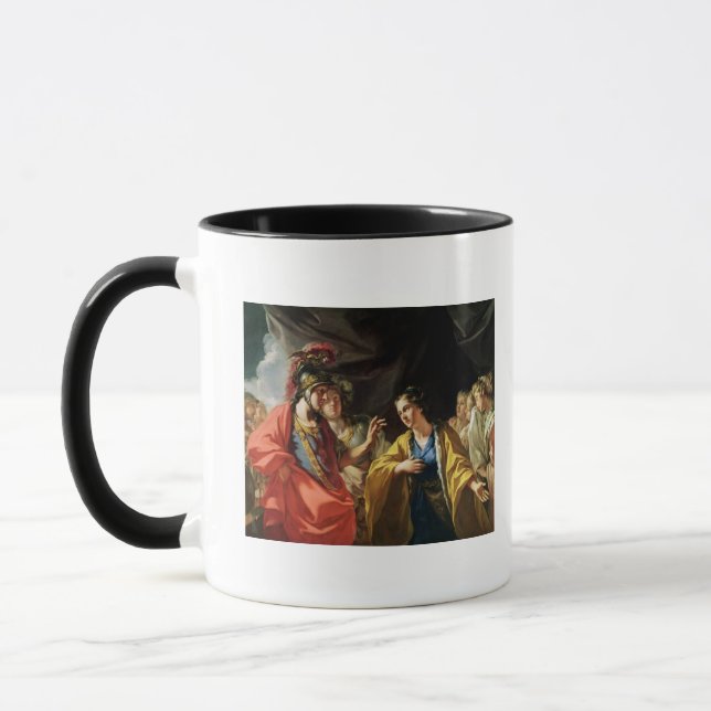 The Clemency of Alexander the Great Mug (Left)