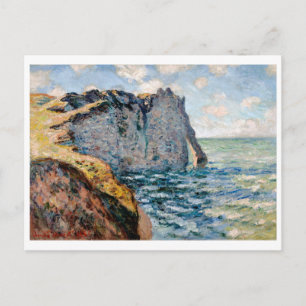 The Cliff of Aval, Monet Postcard