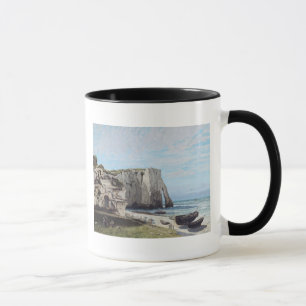 The Cliffs at Etretat after the storm, 1870 Mug