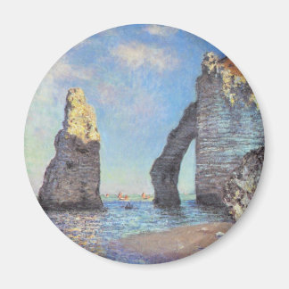 The Cliffs at Etretat - Claude Monet Magnet