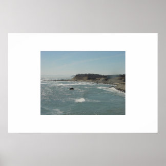 The Cliffs at Manomet Point, Plymouth, MA Poster