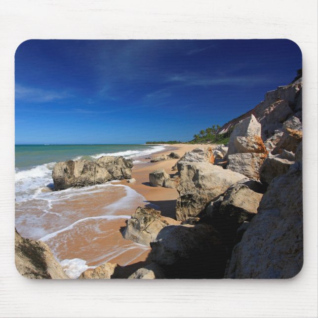 The Cliffs In Rio Da Barra Beach Mouse Mat (Front)