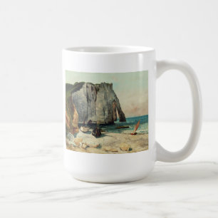 The Cliffs of Etretat, the Port of Avale Coffee Mug