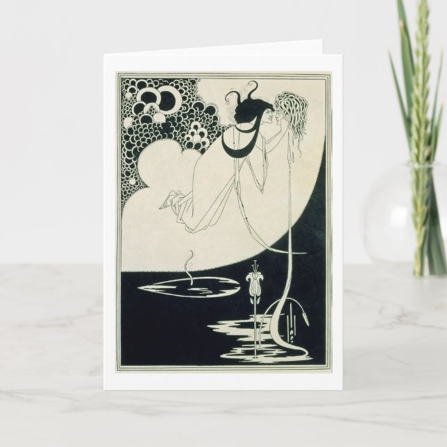 The Climax, illustration from 'Salome' by Oscar Wi Card (Front)