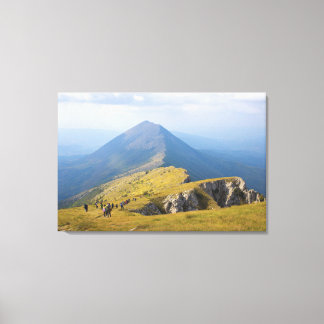 The Climb Canvas Print