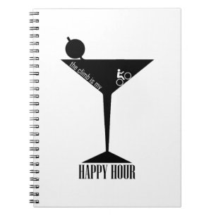 The Climb Is My Happy Hour Notebook