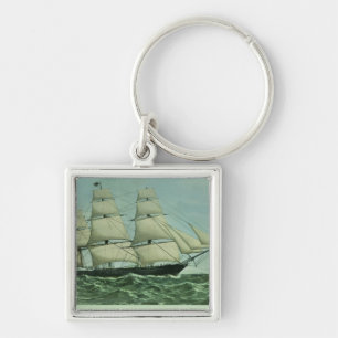 The Clipper ship 'Highflyer', 1111 tons Key Ring