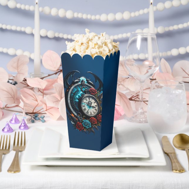 The Clock In the Mist of Infinity.  Favour Box (Wedding)