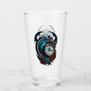 The Clock In the Mist of Infinity. Glass