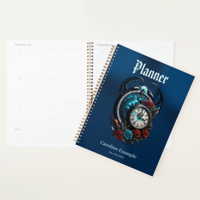 The Clock In the Mist of Infinity. Planner (Display)