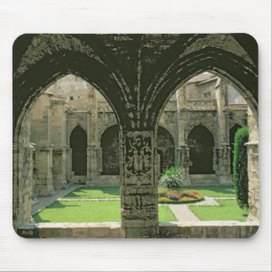 The Cloister Garden Mouse Mat
