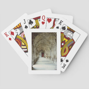 The Cloisters of Gloucester Cathedral, 12th centur Playing Cards