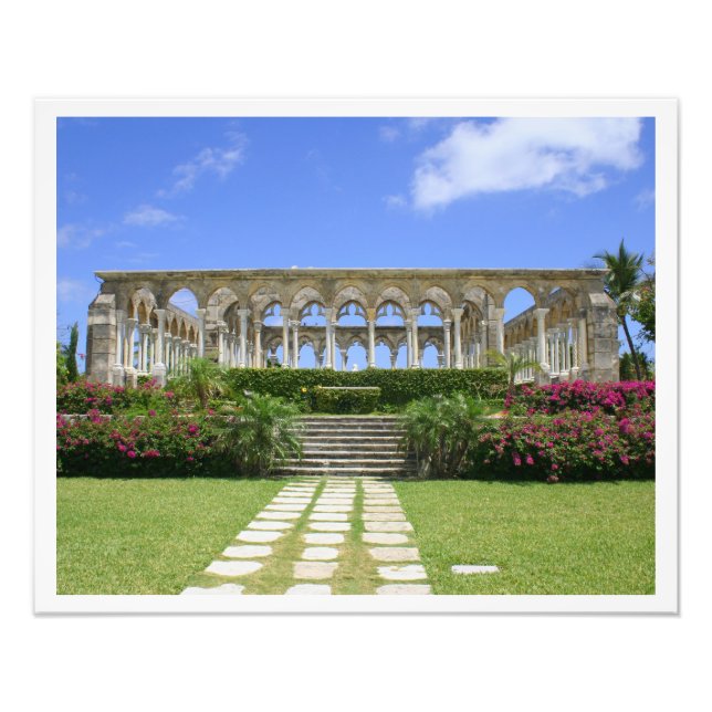 The Cloisters, Paradise Island, Bahamas Photo Print (Front)