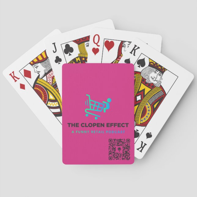 The Clopen Effect Playing Cards (Back)