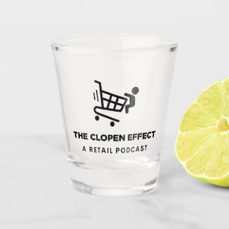 The Clopen Effect Shot Glass