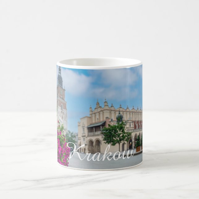 The Cloth Hall in main square in Krakow, Poland Coffee Mug (Center)