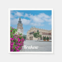 The Cloth Hall in main square in Krakow, Poland