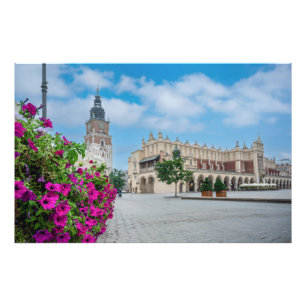 The Cloth Hall in main square in Krakow, Poland Photo Print