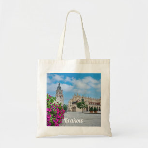 The Cloth Hall in main square in Krakow, Poland Tote Bag