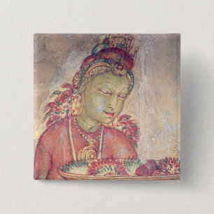 The Cloud Damsels, from the Rock Fortress, 15 Cm Square Badge