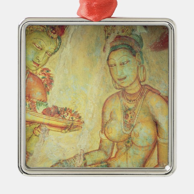 The Cloud Damsels, from the Rock Fortress Metal Tree Decoration (Front)