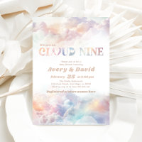 The Cloud Nine Rainbow fluffy cloud Baby Shower
