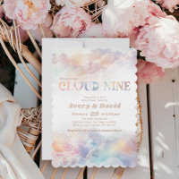 The Cloud Nine Rainbow fluffy cloud Baby Shower