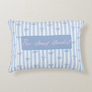 The Cloud Pillow Blue Cushion