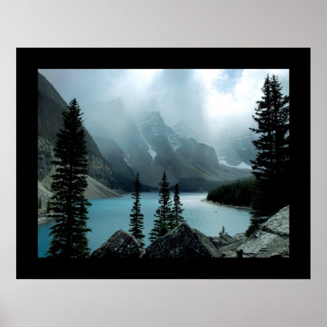 The Clouds Burst (Bordered) Poster (Front)