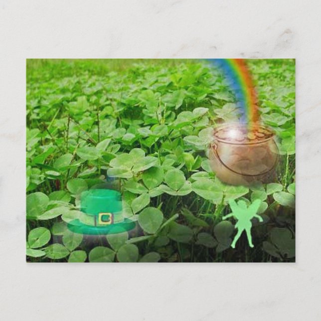 The clover patch, post card (Front)