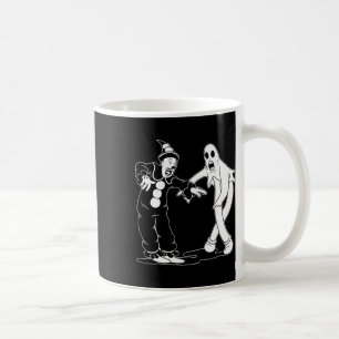 The Clown And Ghost Dancing Coffee Mug