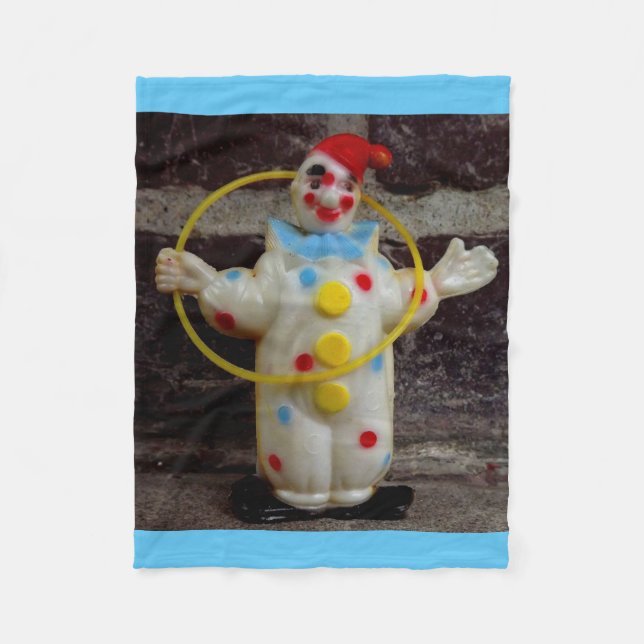 The Clown Fleece Blanket (Front)