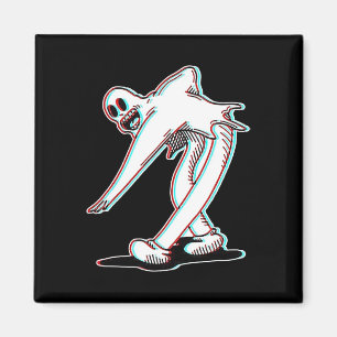 The Clown Ghost Glitch Dancing Magnet