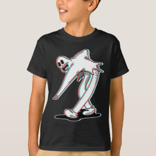 The Clown Ghost Glitch Dancing T-Shirt