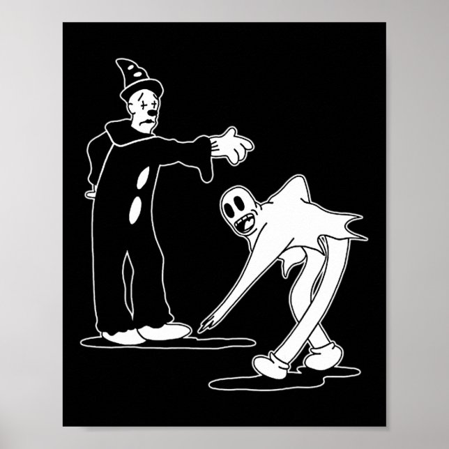 The Clown Ghost Magic Dance  Poster (Front)