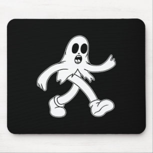 The Clown Ghost Sheet Ghost Mouse Mat