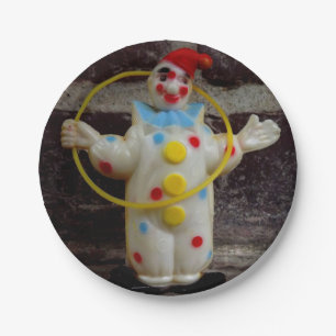 The Clown Paper Plate