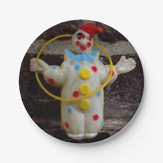 The Clown Paper Plate (Front)