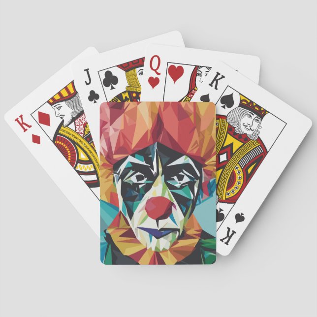 the Clown Playing Cards (Back)
