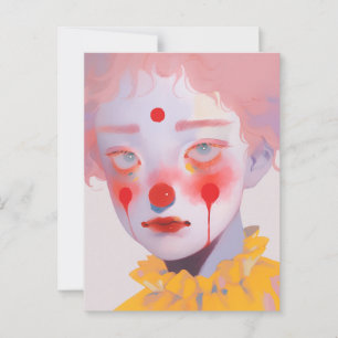 The Clown Postcard