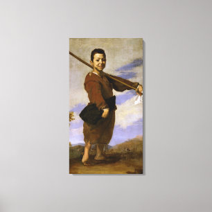 The Club Foot, 1642 Canvas Print