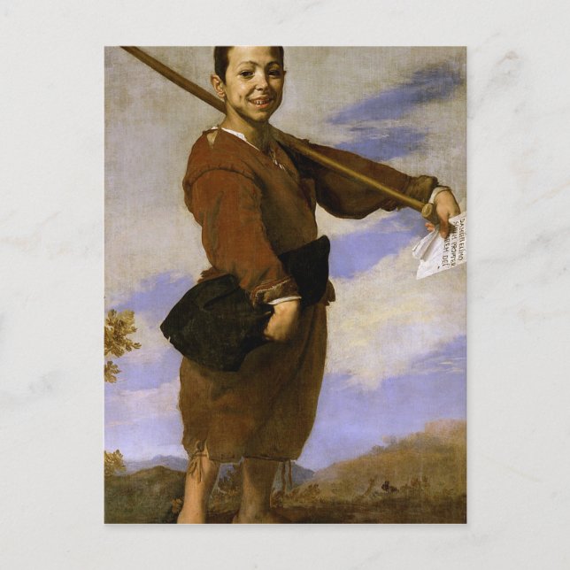 The Club Foot, 1642 Postcard (Front)