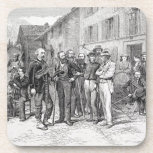 The Club Room of Zermatt in 1864, from 'The Ascent Coaster