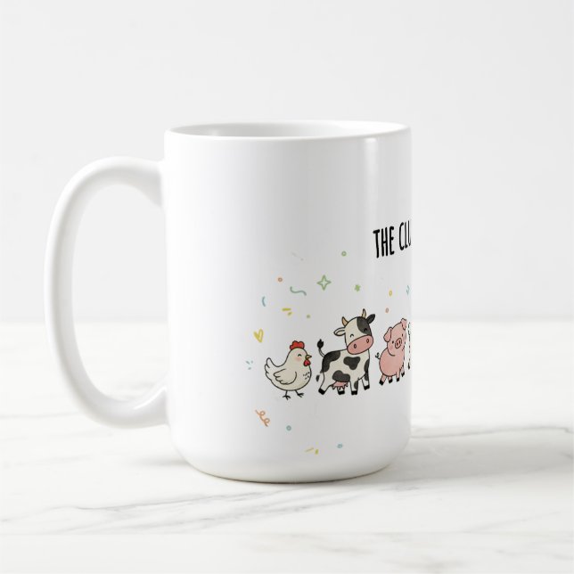 "The Cluck Crew" Coffee Mug (Left)