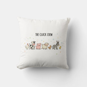 "The Cluck Crew" Cushion
