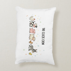 "The Cluck Crew" Decorative Cushion