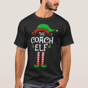 The Coach Elf Christmas Family Matching Group  T-Shirt
